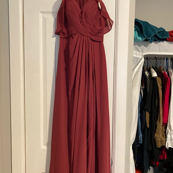 Chianti Colored Wedding Dress - Picture 7 of 7